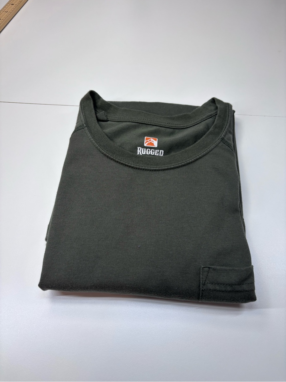 Rugged Elements Men's Short-Sleeve Pocket Tee — Olive Green NWOT - Picture 12 of 16